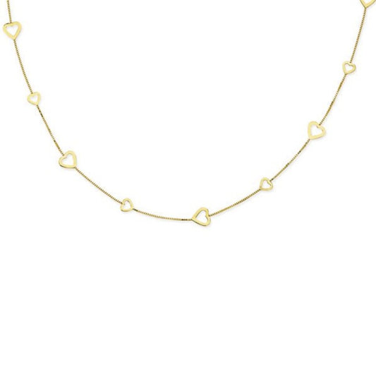GOLD NECKLACE - Multi Heart