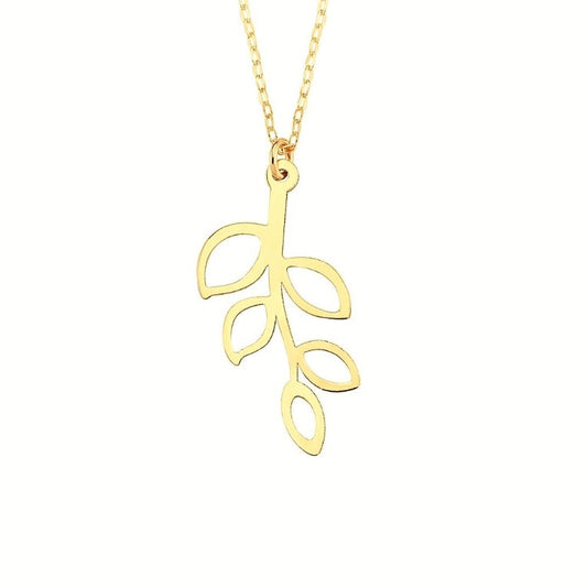 GOLD NECKLACE - Olive Branch
