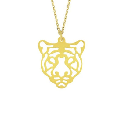 14K Gold Halskette-Gold Elegante Steinlose Lebensbaum Halskette