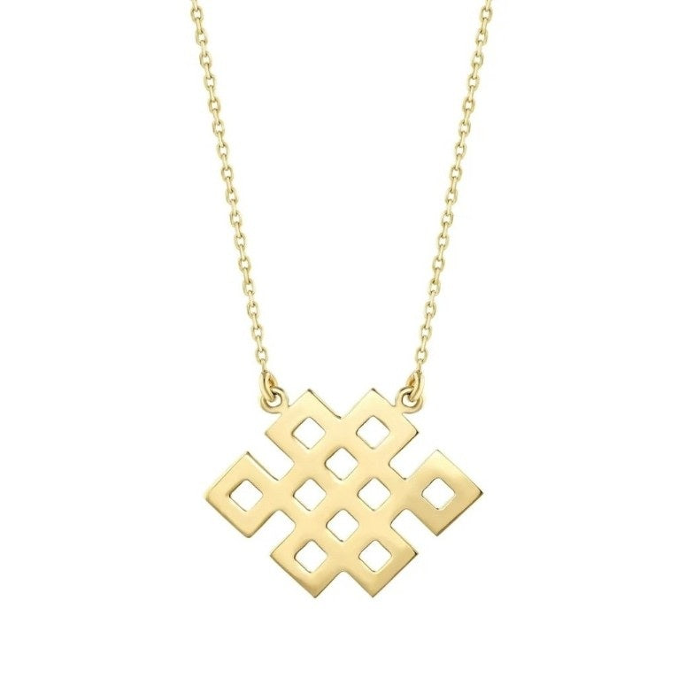 GOLD NECKLACE - Infinity Knot