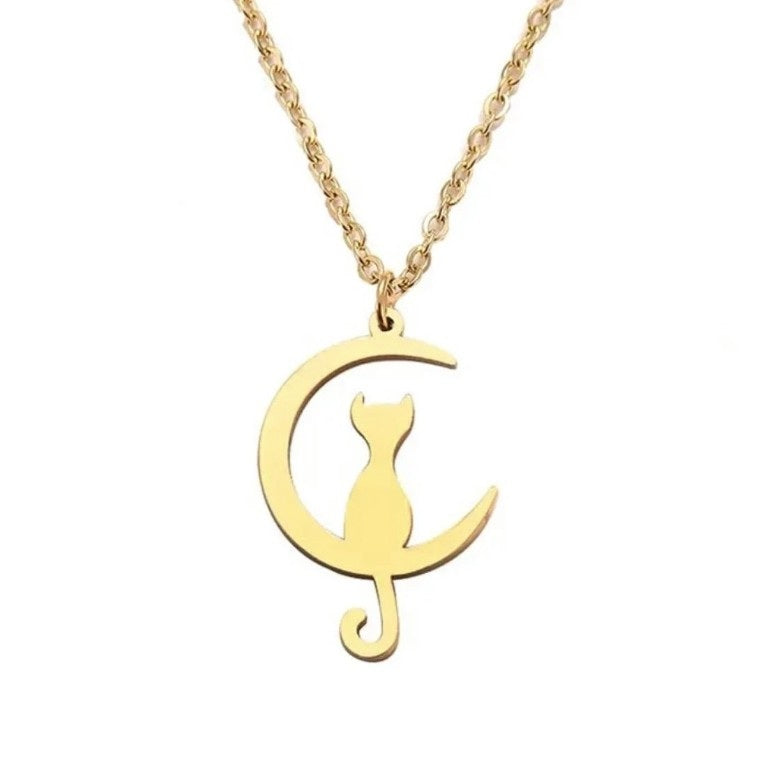 GOLD NECKLACE - Moon Sailor Moon Cat