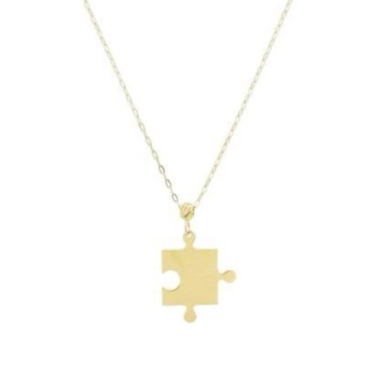 GOLD NECKLACE - Puzzle