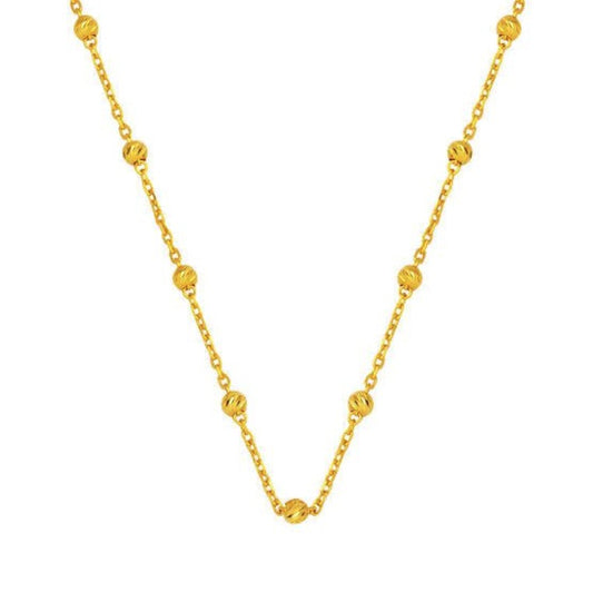 GOLD NECKLACE - Dorika Ball