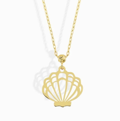 GOLD NECKLACE - Oyster