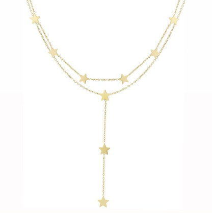 GOLD NECKLACE - You're the STAR