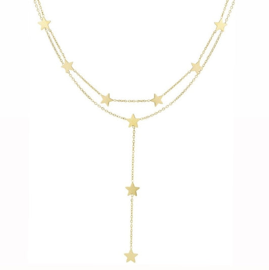 GOLD NECKLACE - You're the STAR