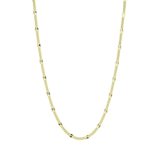 GOLD NECKLACE - Sequin Figaro