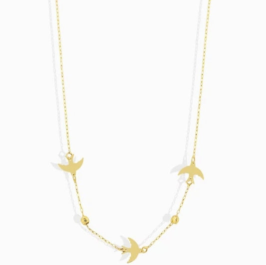 GOLD NECKLACE - Freedom