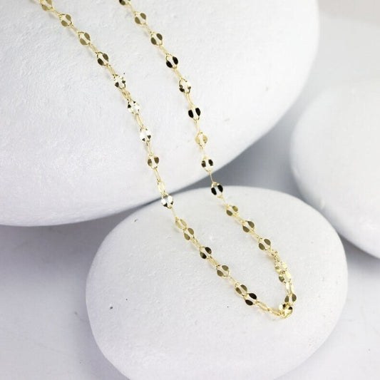 GOLD NECKLACE - Sequin Forse Chain