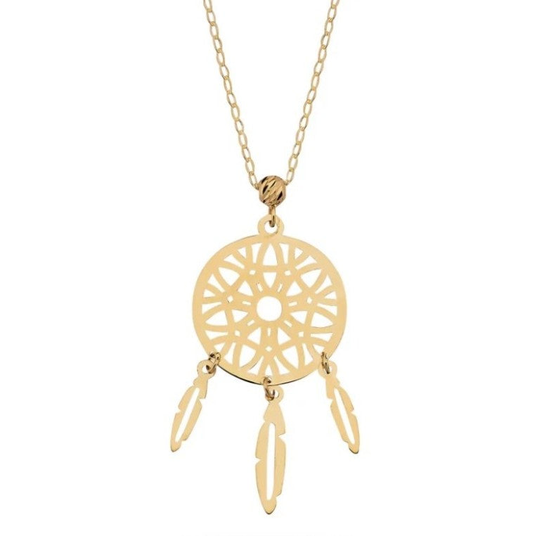 GOLD NECKLACE - Dream Catcher