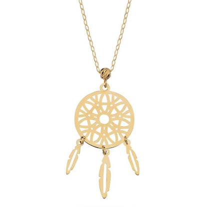 GOLD NECKLACE - Dream Catcher