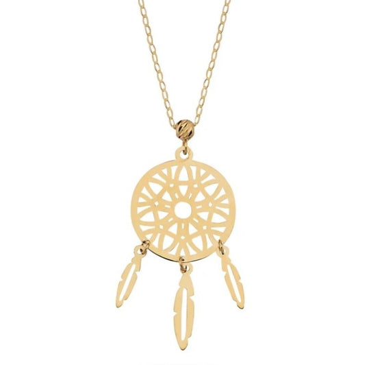 GOLD NECKLACE - Dream Catcher