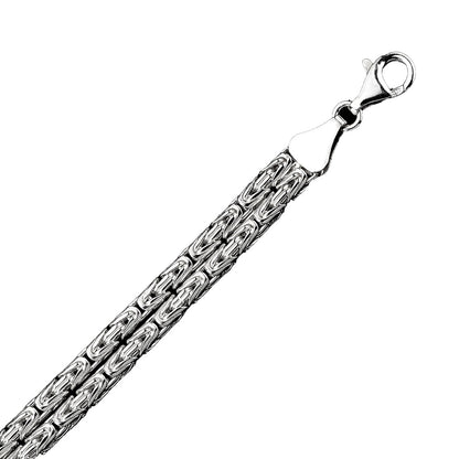 Silver Chain-Square Byzantine