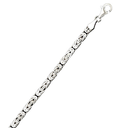 Silver Chain- Ring Byzantine