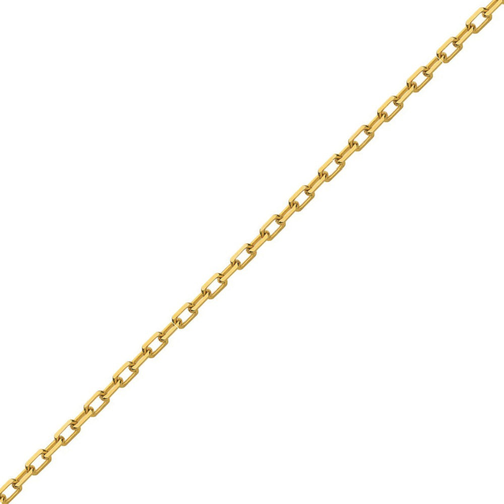 14K Gold Chain-60 Cm Long Force Gold Chain