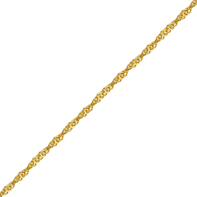 14K Gold Chain-14K Twist Chain