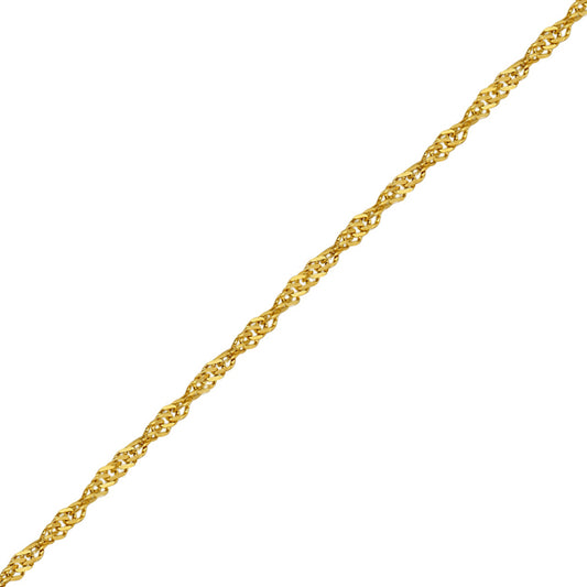 14K Gold Chain-14K Twist Chain