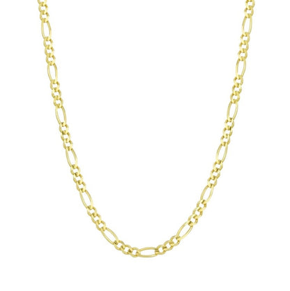 GOLD CHAIN NECKLACE - Figaro Chain