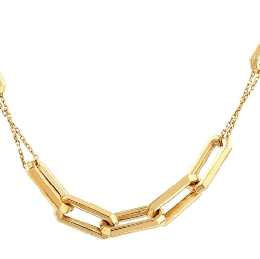 GOLD CHAIN NECKLACE - ILY JEWELRY NECKLACE