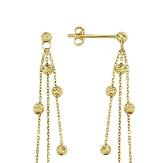 GOLD EARRING - Multiple Dorika