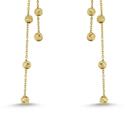 GOLD EARRING - Multiple Dorika