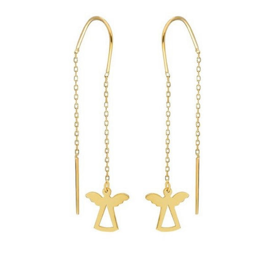 GOLD EARRING - Angel Drop