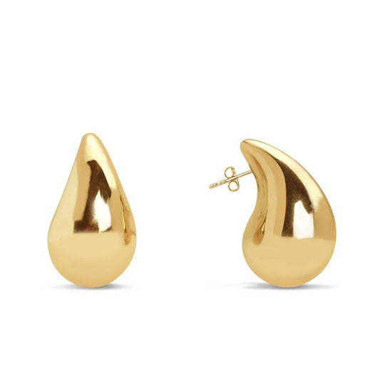 14K Gold Earring-Teardrop Earring