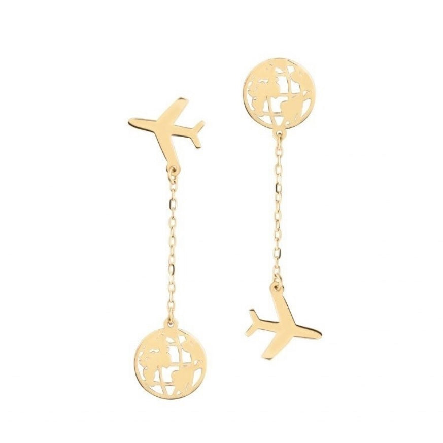 GOLD EARRING - Exploring the World Drop