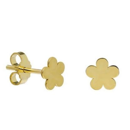 GOLD EARRING - Flower Stud