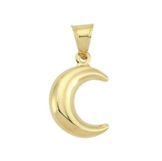 GOLD PENDANT - Crescent