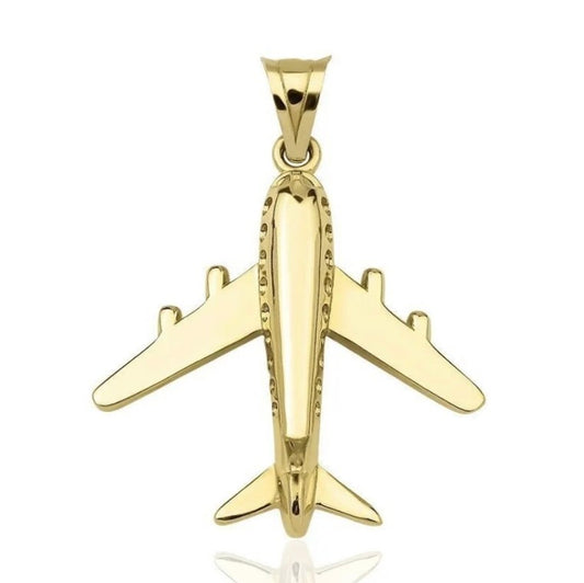 GOLD PENDANT - Plane
