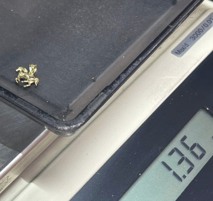 GOLD PENDANT - Horse