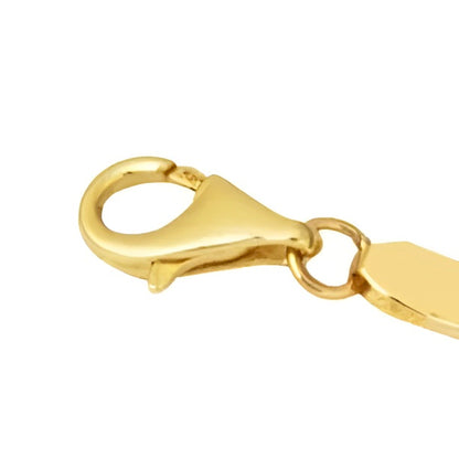 GOLD CHAIN NECKLACE - Sogliola Singapore Chain 2,45 mm