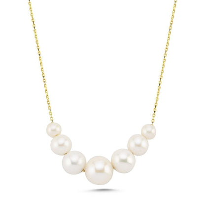 GOLD NECKLACE & PEARL - No Dorika Ball