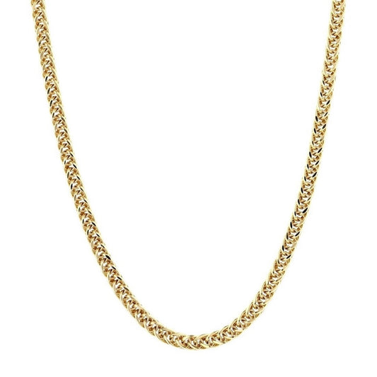 GOLD CHAIN NECKLACE - Palm Chain 3,75 mm