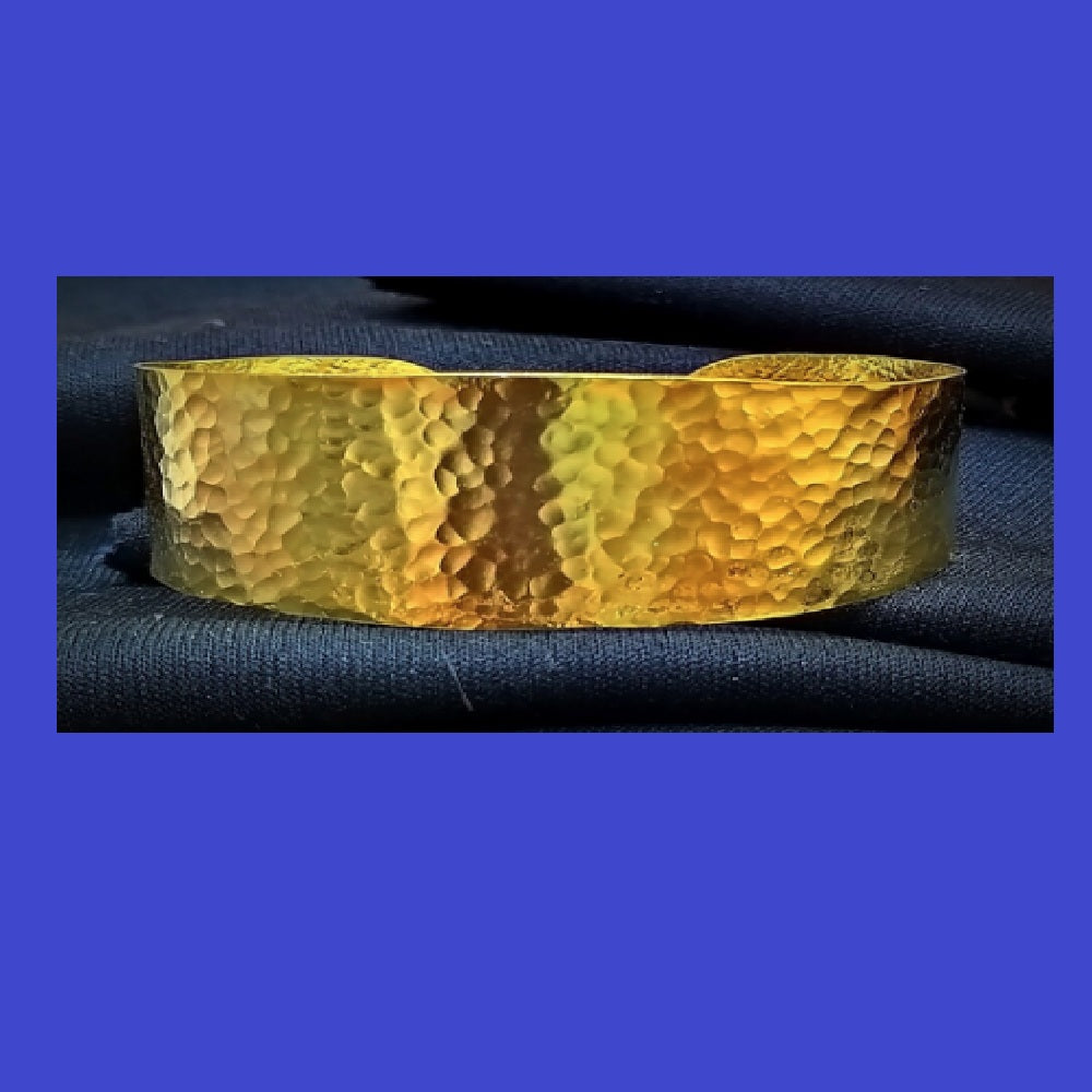 Gold Vermeil Bracelet - Plain Cleopatra Bracelet