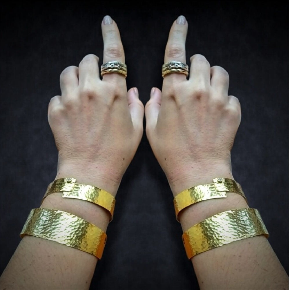 Gold Vermeil Bracelet - Nefertiti Bracelet