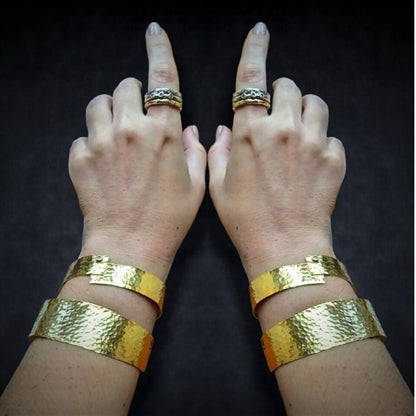 Gold Vermeil Bracelet - Nefertiti Bracelet