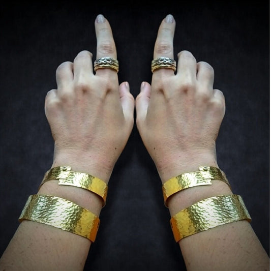 Gold Vermeil Bracelet - Nefertiti Bracelet