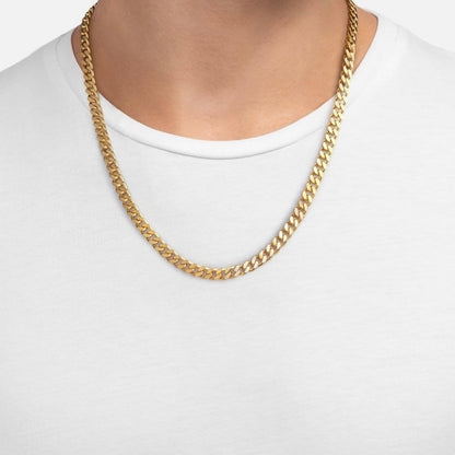 GOLD CHAIN NECKLACE - Cuban Chain 1,80 mm