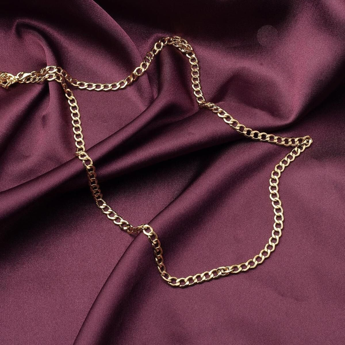 GOLD CHAIN NECKLACE - Cuban Chain 2,75 mm