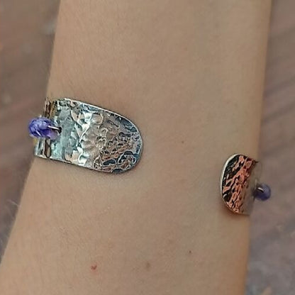 Gold Vermeil Cuff Bracelet - Nefertiti Bracelet