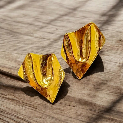 Gold Vermeil Earring - Spanish Dance Earrings