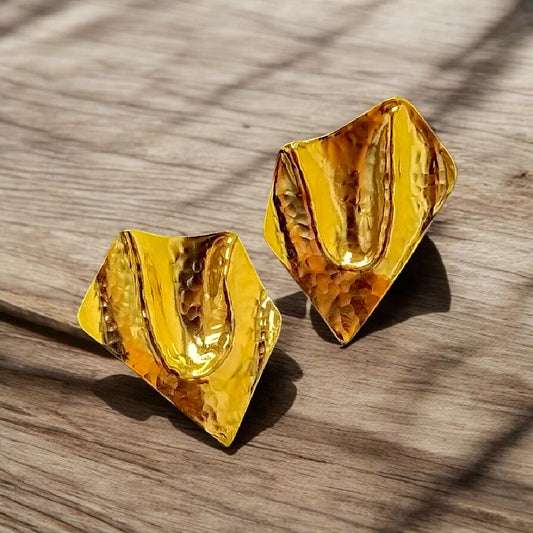 Gold Vermeil Earring - Spanish Dance Earrings