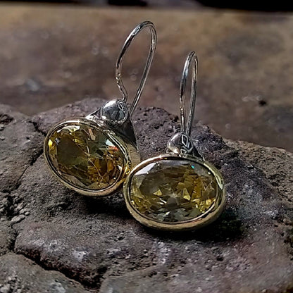 Gold Vermeil Earring - String Earrings