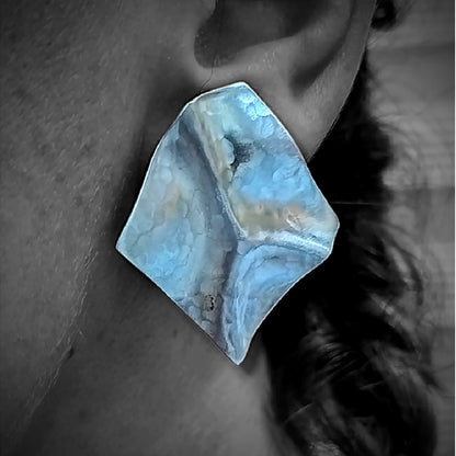 Gold Vermeil Earring - Curtain Earrings