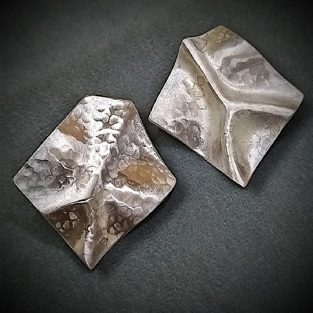 Gold Vermeil Earring - Curtain Earrings