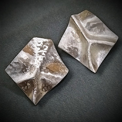 Gold Vermeil Earring - Curtain Earrings