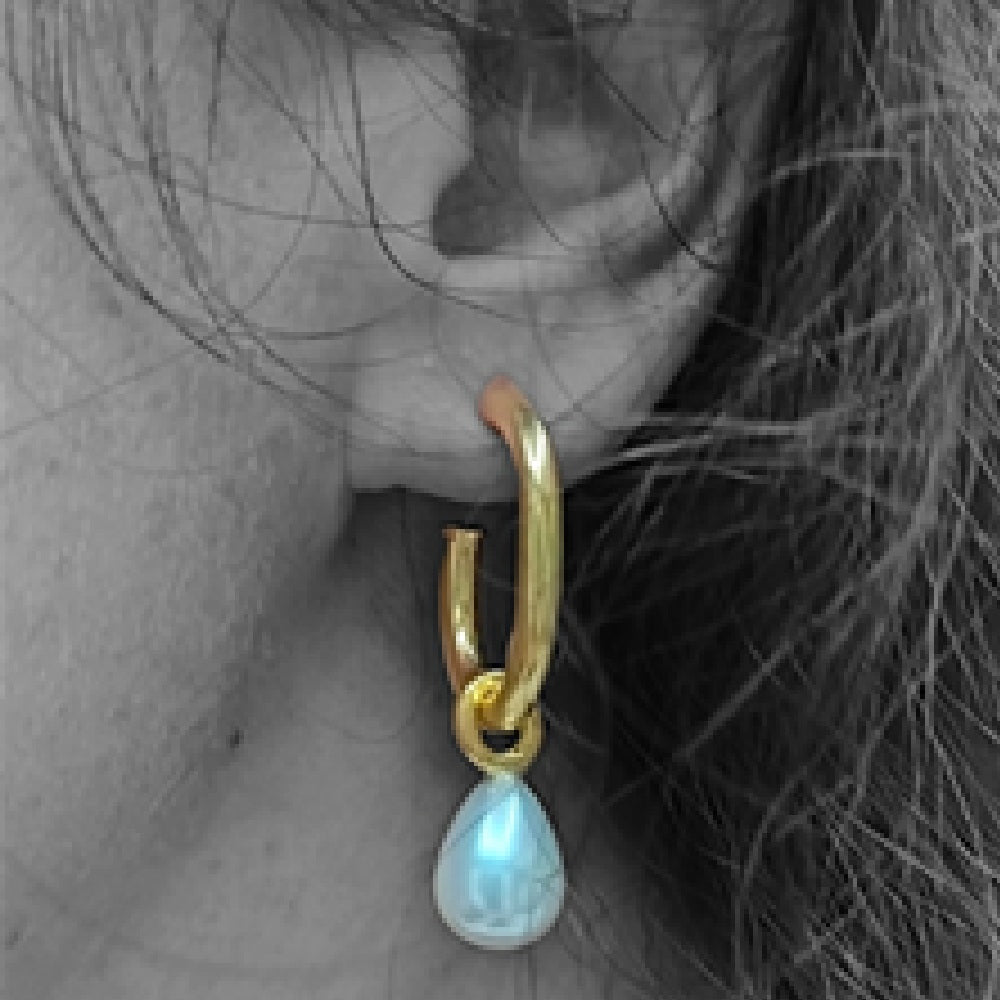 Gold Vermeil Earring - Shernel Moving Earrings