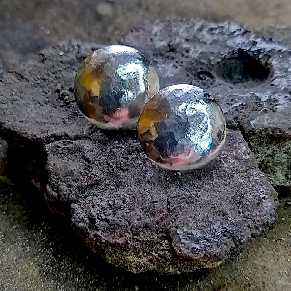 Gold Vermeil Earring - Round Mini Earrings